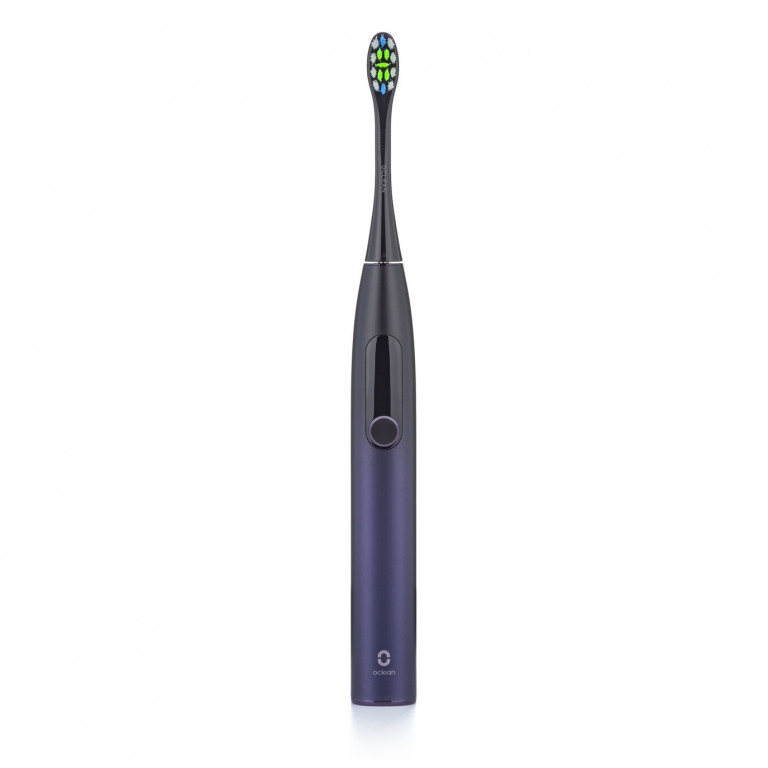 Oclean X Pro sonická zubná kefka Aurora Purple, čierno-fialová