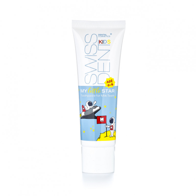 SWISSDENT KIDS My Little Star detská zubná pasta, 50 ml