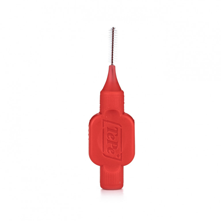 TePe Original medzizubné kefky z bioplastov 0,5 mm, červené, 6 ks