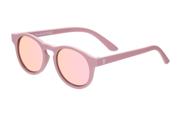 BABIATORS Polarized Keyhole, Pretty in Pink, polarizačné zrkadlové slnečné okuliare ružové, 6+