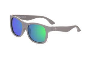 BABIATORS Navigator Graphite Gray, polarizačné zrkadlové slnečné okuliare, šedé, 3-5 rokov