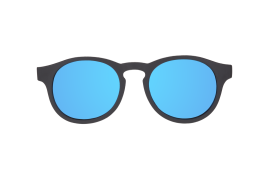 BABIATORS Keyhole polarizačné zrkadlové slnečné okuliare, čierne, 3-5 rokov
