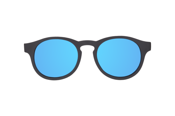 BABIATORS Keyhole polarizačné zrkadlové slnečné okuliare, čierne, 3-5 rokov