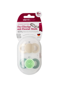 Dentistar Day & Night Soother, denný a nočný cumlík, 6 - 14 mesiacov, zelený