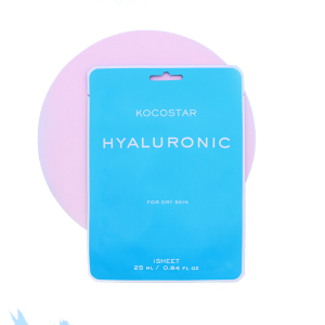 Kocostar Hyaluronic Sheet Mask Hydratačná pleťová maska, 1 ks