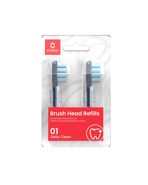 Oclean náhradná hlavica Standard Clean Soft, PW05-X Pro - 2 ks, modré