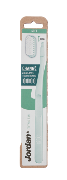 Jordan Change Green Clean zubná kefka, soft