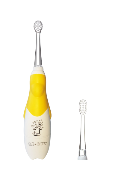 Bob a Bobek Baby sonická kefka, Night Dark Yellow, 0-5 rokov