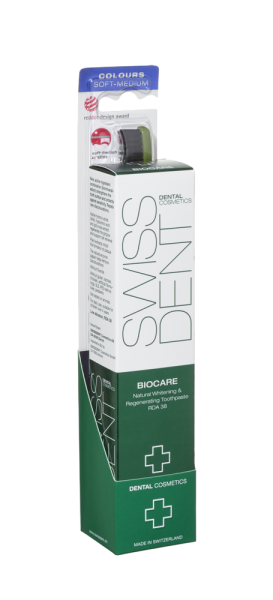 SWISSDENT DUO BIOCARE (pasta 50 ml + Whitening kefka)
