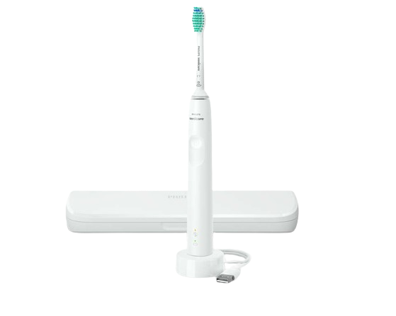 Philips Sonicare 3100, Sonická zubná kefka, biela - HX3673/13