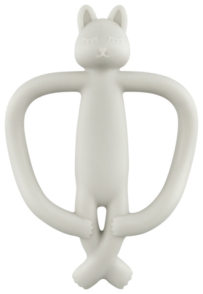 Dentistar 2-in-1 Teething Aid, kousátko mačička, 1 ks