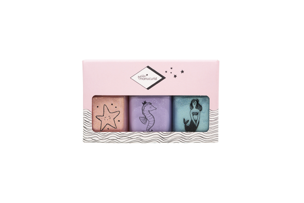 Manucurist set detských lakov Bonnie / Stella / Janis, 3× 8 ml