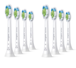 Philips Sonicare Optimal White HX6068/12 Štandardné hlavice pre sonické kefky, 8 ks