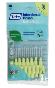 TePe Extra soft medzizubné kefky 0,8 mm, svetlozelené, 6 ks
