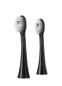SMILLE Sonic Brush, náhradné hlavice, čierne, 2 ks