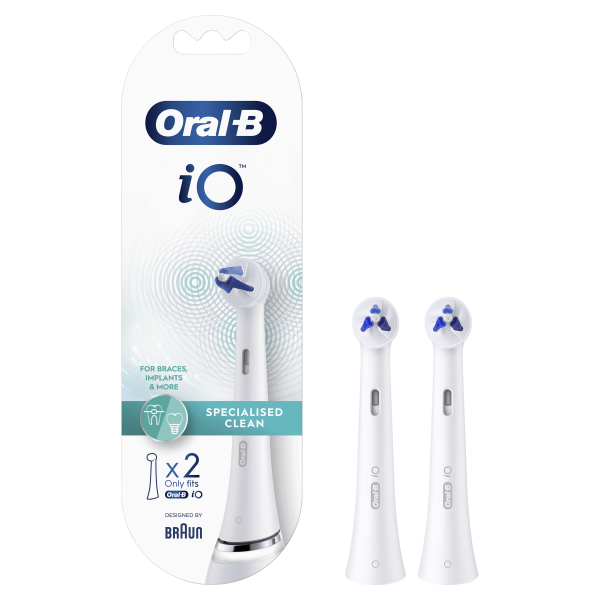 Oral-B iO Specialised Clean pre rovnátka náhradné hlavice, 2 ks