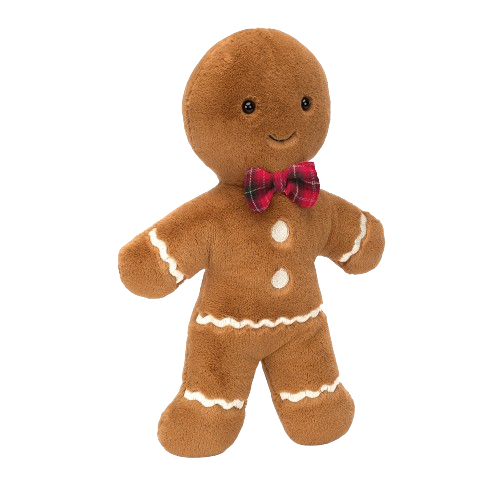 Jellycat Vianočný medovník chlapček Fred 19 cm