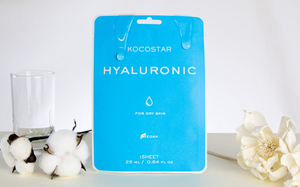 Kocostar Hyaluronic Sheet Mask Hydratačná pleťová maska, 1 ks
