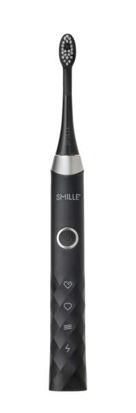 SMILLE Sonic Brush - Prémiová sonická kefka s kónickými vláknami SANGI, čierny