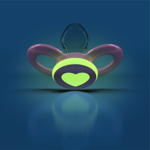 Dentistar ortodontické cumlíky 0-6 mesiacov, ružové