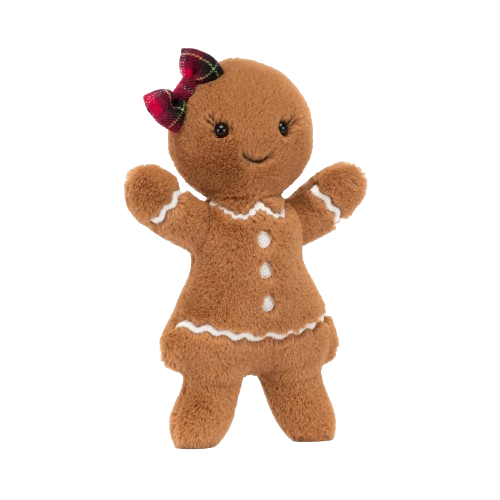 Jellycat Vianočný medovník dievčatko Ruby 18 cm