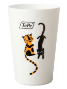 TePe farebný plastový pohár, biely