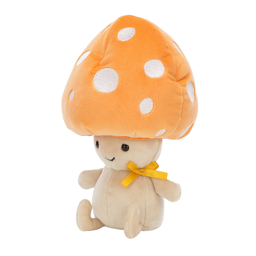 Jellycat Muchotrávka Ozzie 17 cm