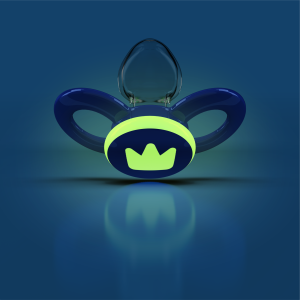 Dentistar ortodontické cumlíky od 14 mesiacov veku, modré