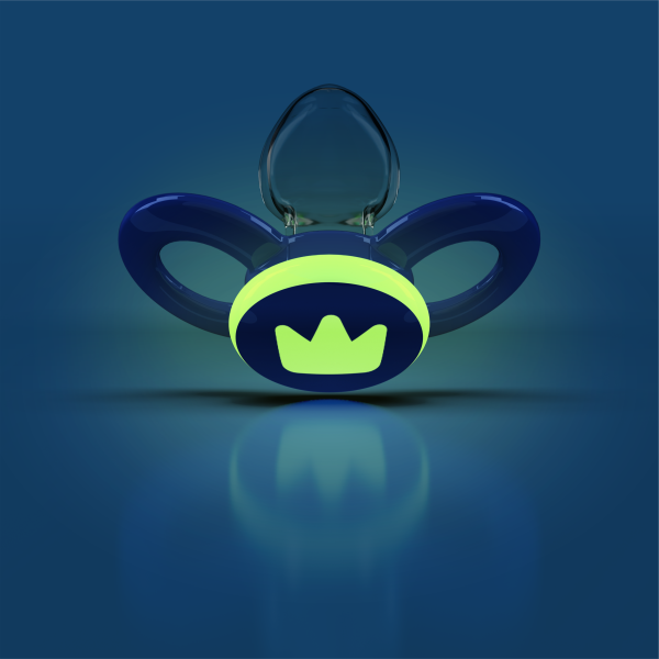 Dentistar ortodontické cumlíky od 14 mesiacov veku, modré