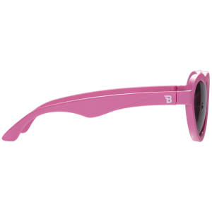 BABIATORS Hearts Paparazzi Pink, slnečné okuliare ružové, 3-5 rokov