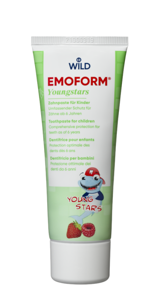 EMOFORM Actifluor YOUNGSTARS zubná pasta, 75 ml