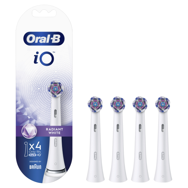 Oral-B iO Radiant White náhradná hlavica, 4 ks