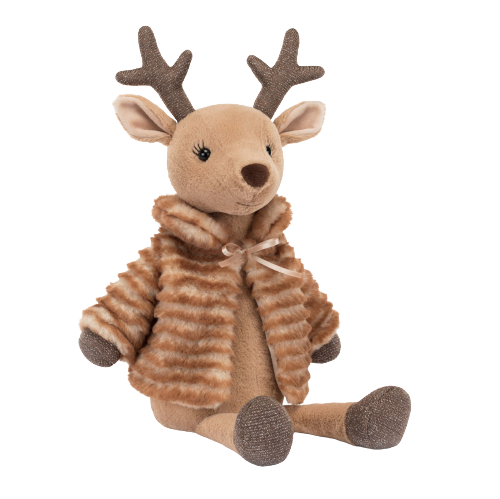 Jellycat Sobie dievčatko Sofia v kabátiku 44 cm