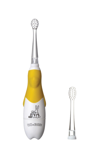 Bob a Bobek Baby sonická kefka, Dark Yellow, 0-5 rokov