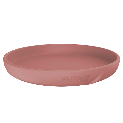 Everyday Baby silikónový tanier, Nature Red