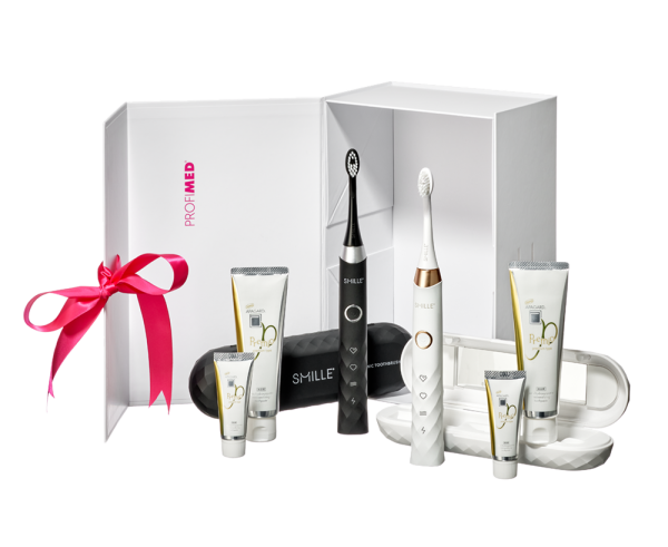 SMILLE Sonic Brush - sada Black&White 1+1 za zvýhodnenú cenu