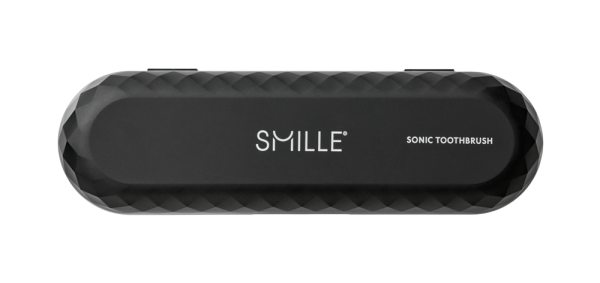 SMILLE Sonic Brush - Prémiová sonická kefka s kónickými vláknami SANGI, čierny