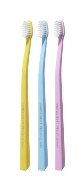 SWISSDENT WHITENING zubné kefky Soft (2+1 zadarmo) -SUMMER in SWISS