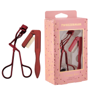 Tweezerman Vintage Rose Lash Set – klieštiky a hrebienok na riasy pre dokonalý pohľad