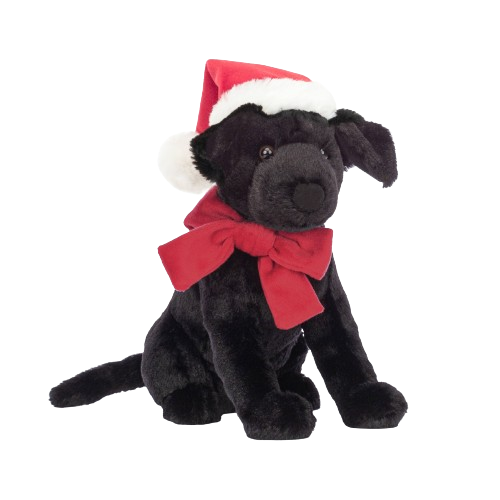 Jellycat Pes labrador Pippa s vianočnou čiapočkou 22 cm