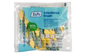 TePe Extra soft 0,7 mm medzizubné kefky svetložlté 25 ks