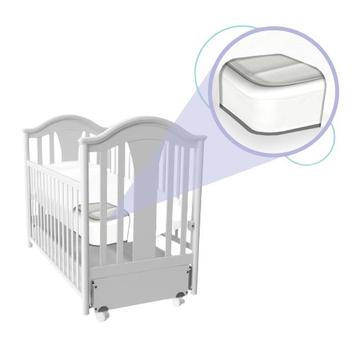 Hubble Dream+ podložka monitora tepu, dychu a pohybu s video opatrovateľkou