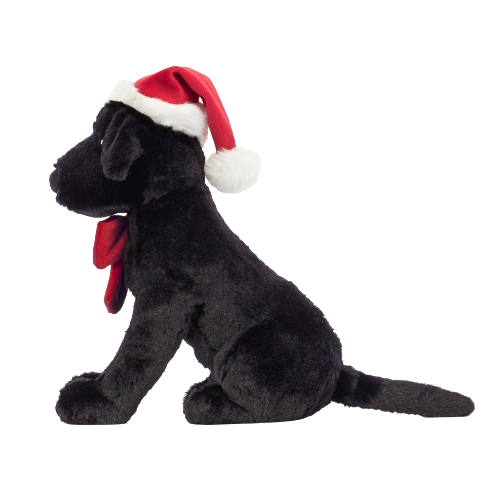 Jellycat Pes labrador Pippa s vianočnou čiapočkou 22 cm