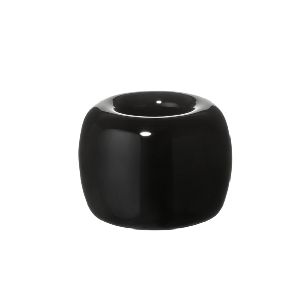 Roots keramický stojan na zubnú kefku, čierny