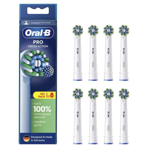 Oral-B Cross Action EB 50-8 náhradná hlavica, 8 ks
