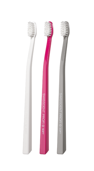 SWISSDENT WHITENING zubné kefky Soft (2+1 zadarmo) - MONTREUX
