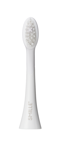 SMILLE Sonic Brush - Prémiová sonická kefka s kónickými vláknami SANGI, biela