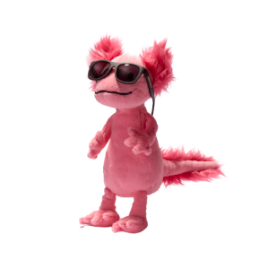 Vianočný balíček Jellycat Alice Axolotl a Babiators Navigator, čierne, 3-5 rokov