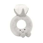Jellycat Plyšová hračka - Prsteň s diamantom 20 cm