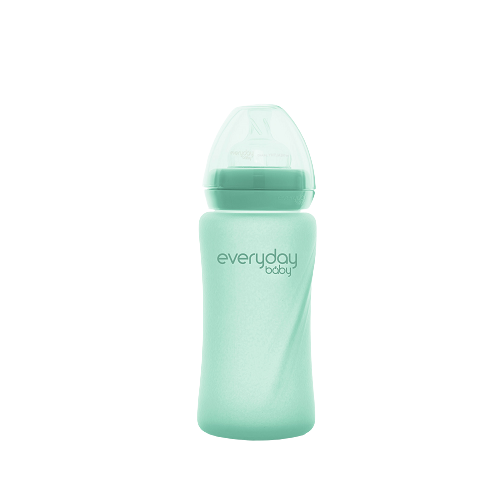 Everyday Baby sklenená fľaša 240 ml, Mint Green